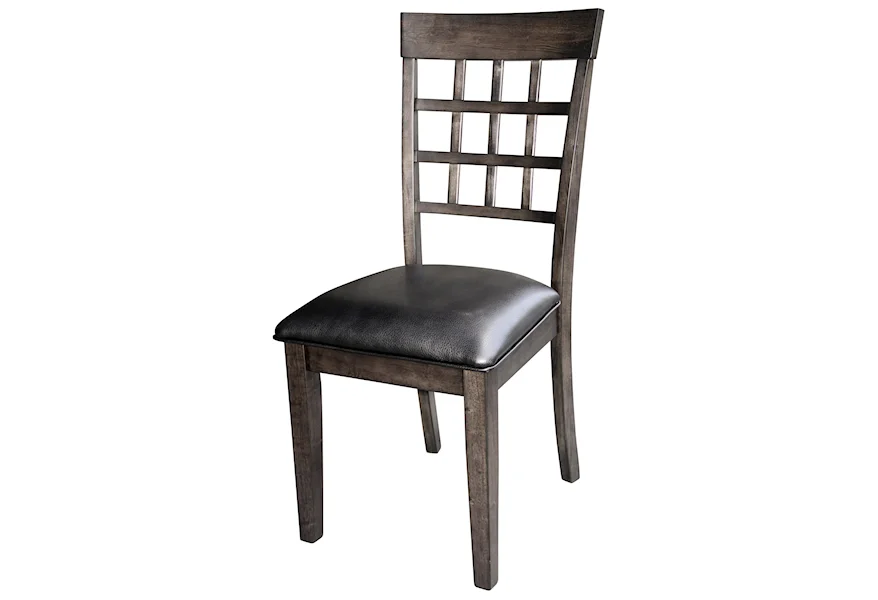 Bristol Point Gridback Side Chair by AAmerica at Esprit Decor Home Furnishings
